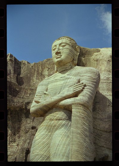 Standing Buddha, Gal Vihara by Sri Lankan